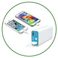 Phone and backup charger